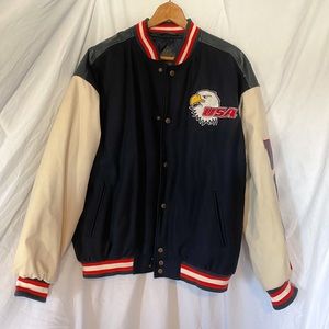 VINTAGE USA Steve & Barry’s Varsity Jacket